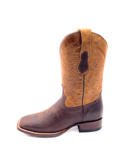 Cowboy Boot Morroco Brown