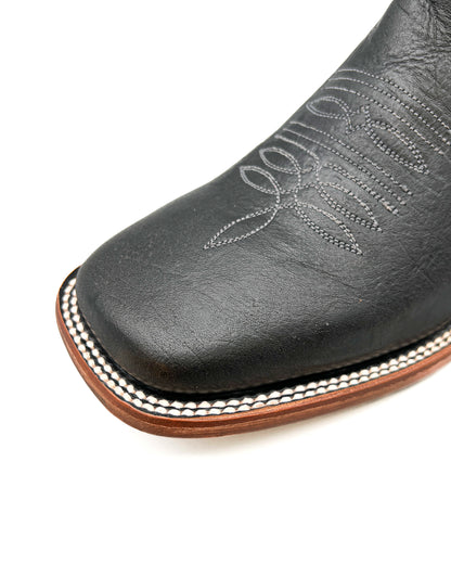 Cowboy Boot Black Elephant