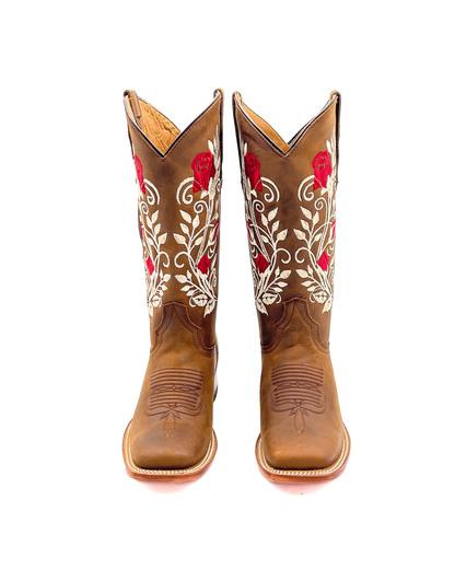 Cowboy Boot Teresa Rose Floral Thang