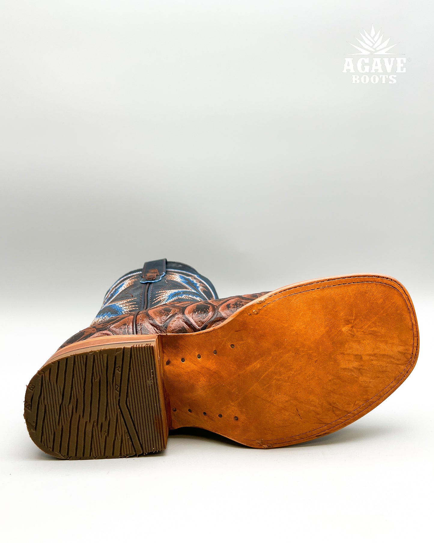 BROWN BASS | MEN SQUARE TOE COWBOY BOOTS