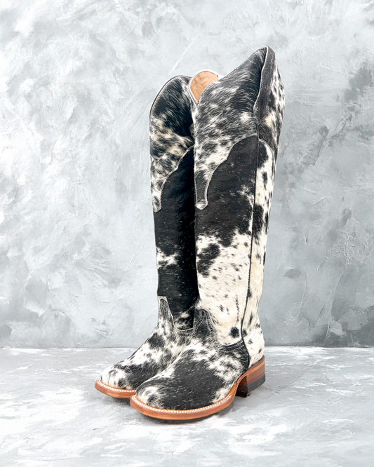 WOMEN COWHIDE | WOMEN TALL COWBOY BOOTS