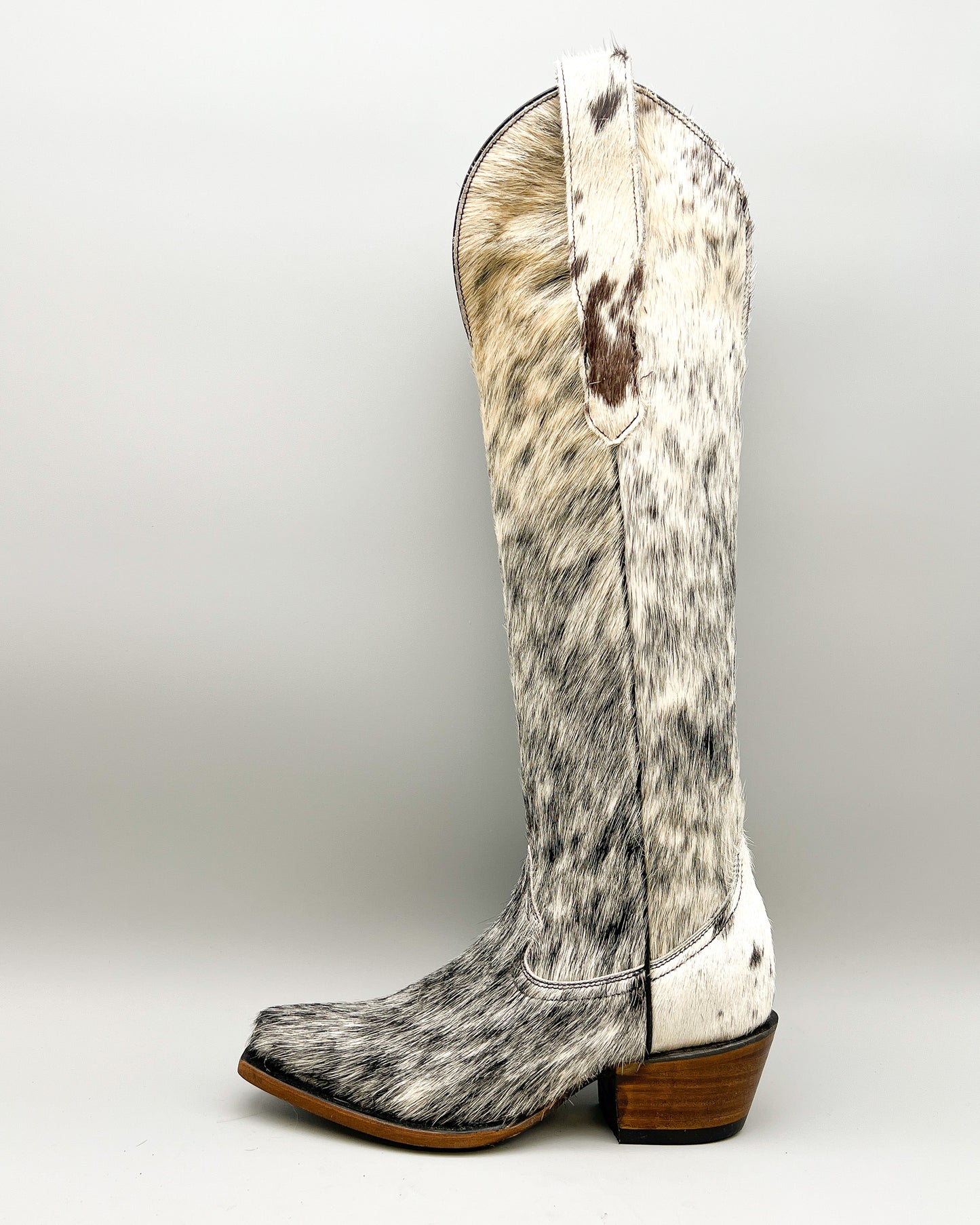 COWHIDE TALL SNIP | WOMEN COWBOY BOOTS