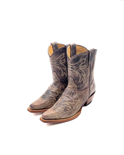 Ankle Short Boot Vintage Bootie