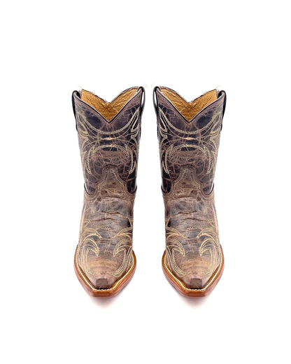 Ankle Short Boot Vintage Bootie