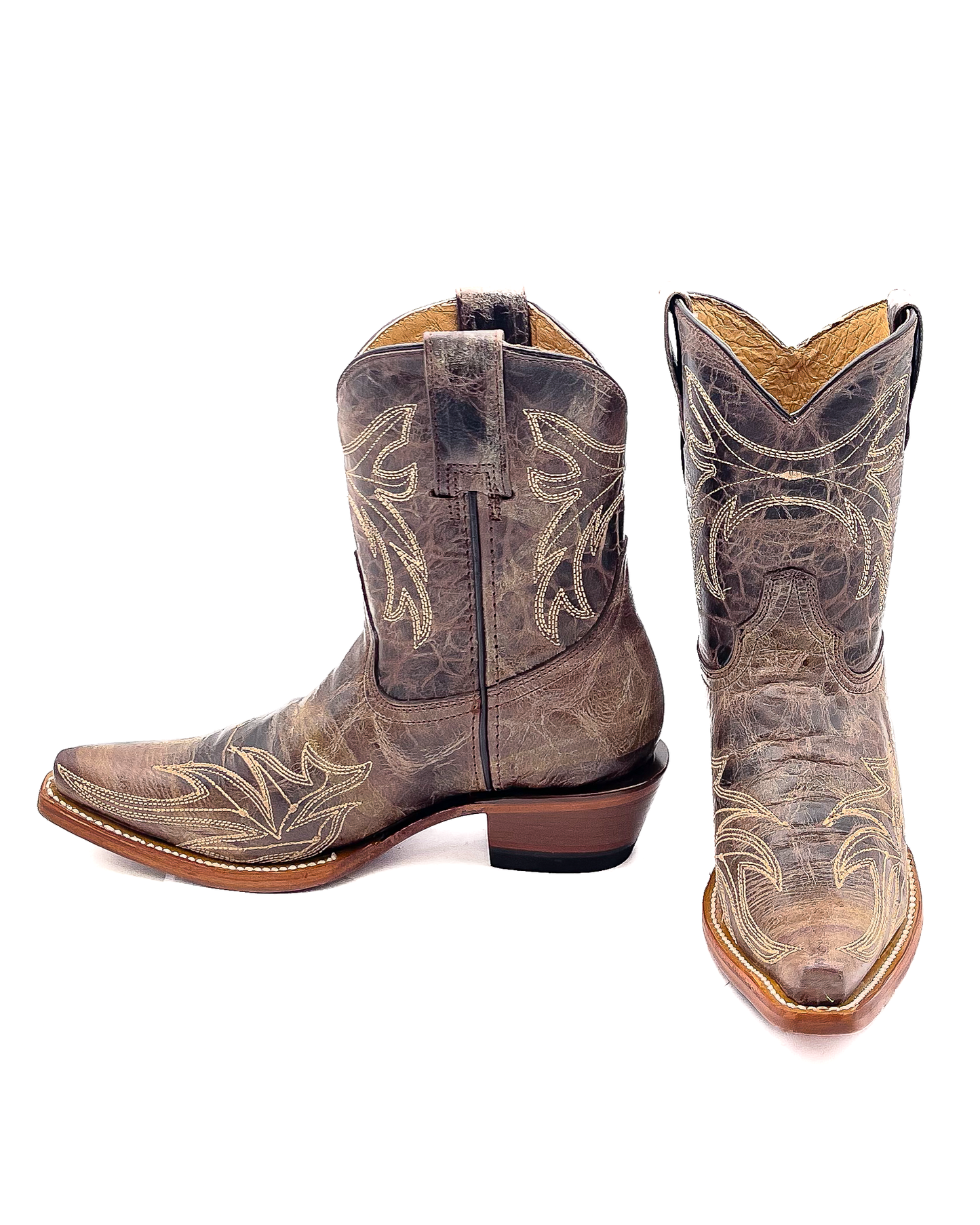 Ankle Short Boot Vintage Bootie