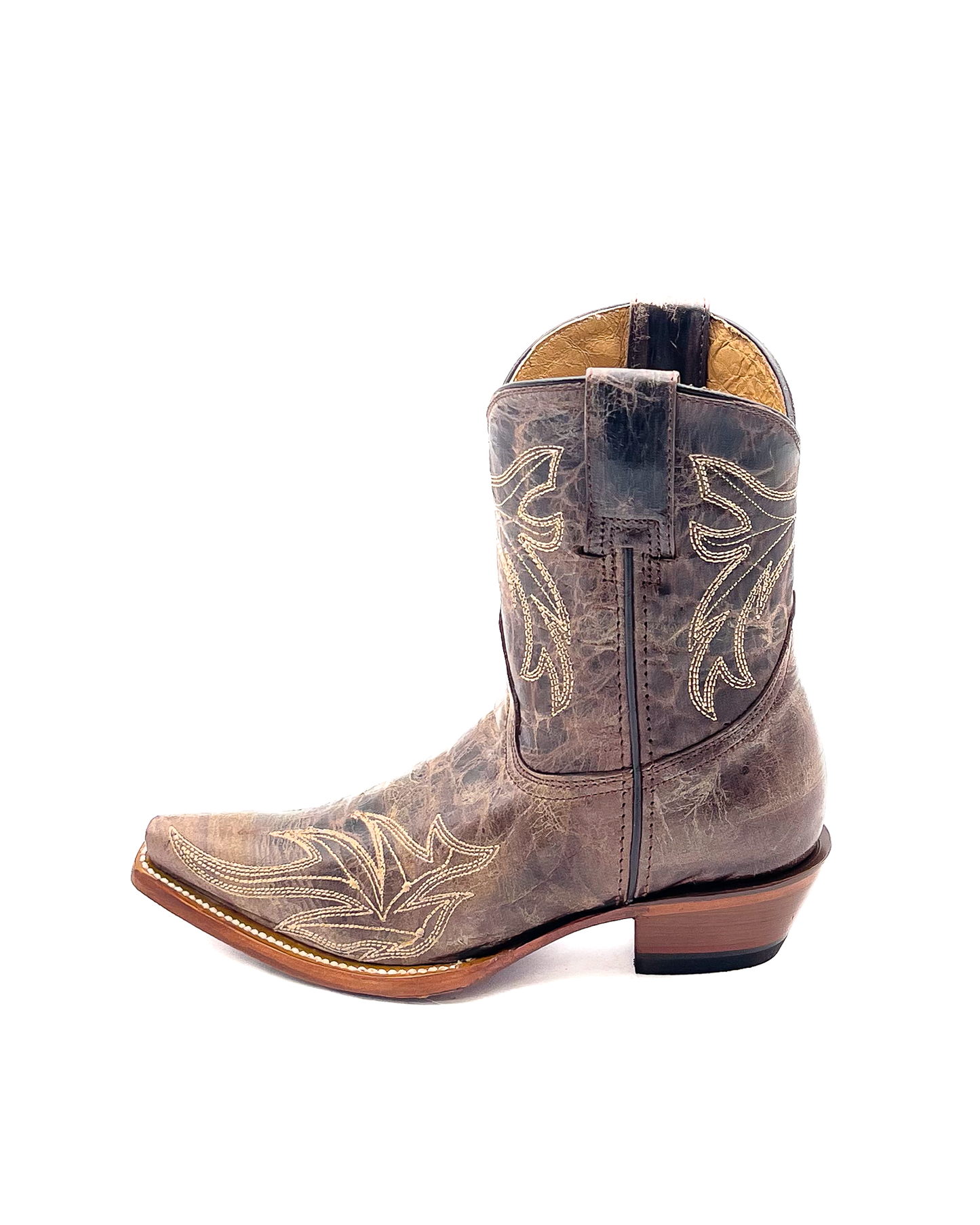 Ankle Short Boot Vintage Bootie