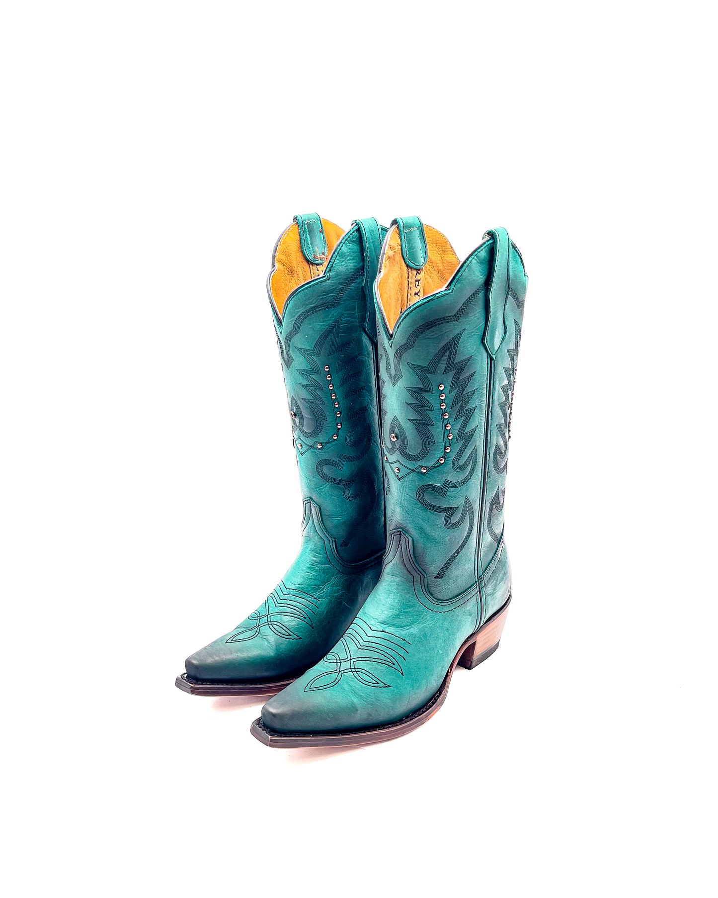Cowboy Boot Turquoise
