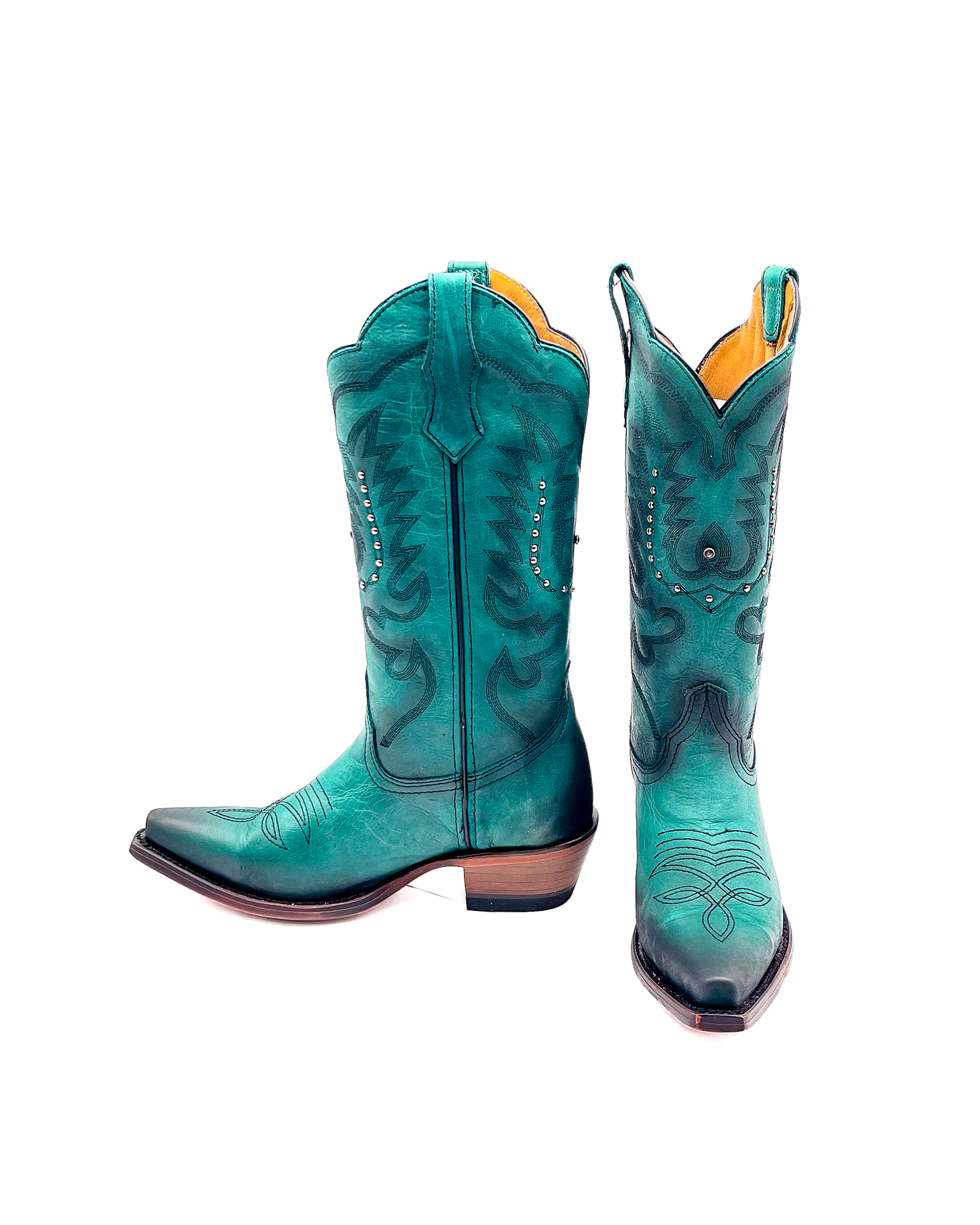 Cowboy Boot Turquoise