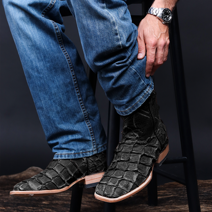 Cowboy Boot Pirarucu Bass