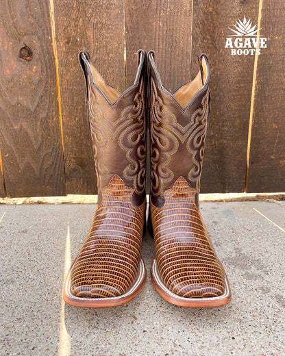 Cowboy Boot Lizard Honey
