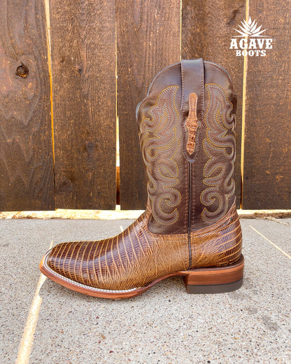Cowboy Boot Lizard Honey