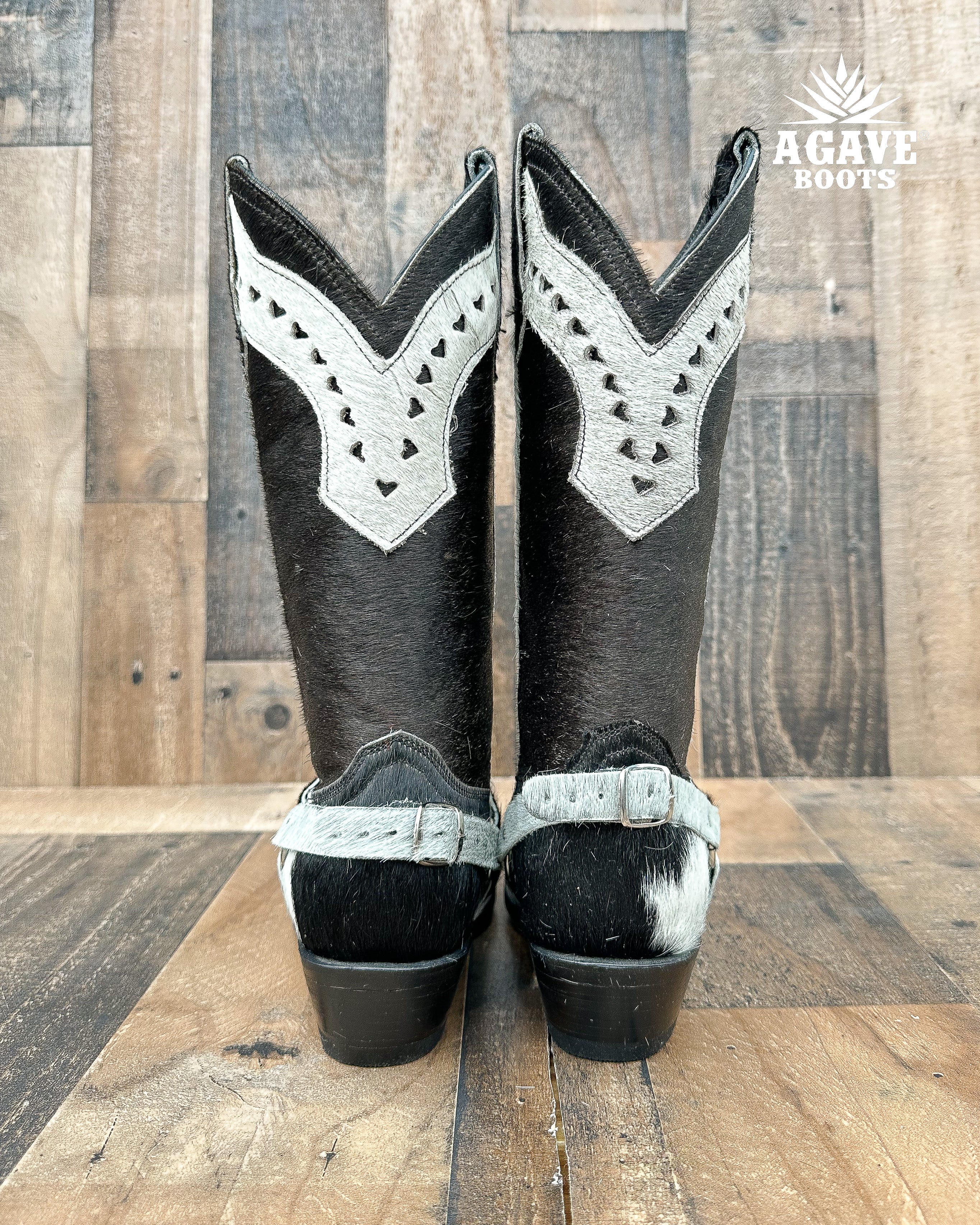 Women's hot sale cowhide boots