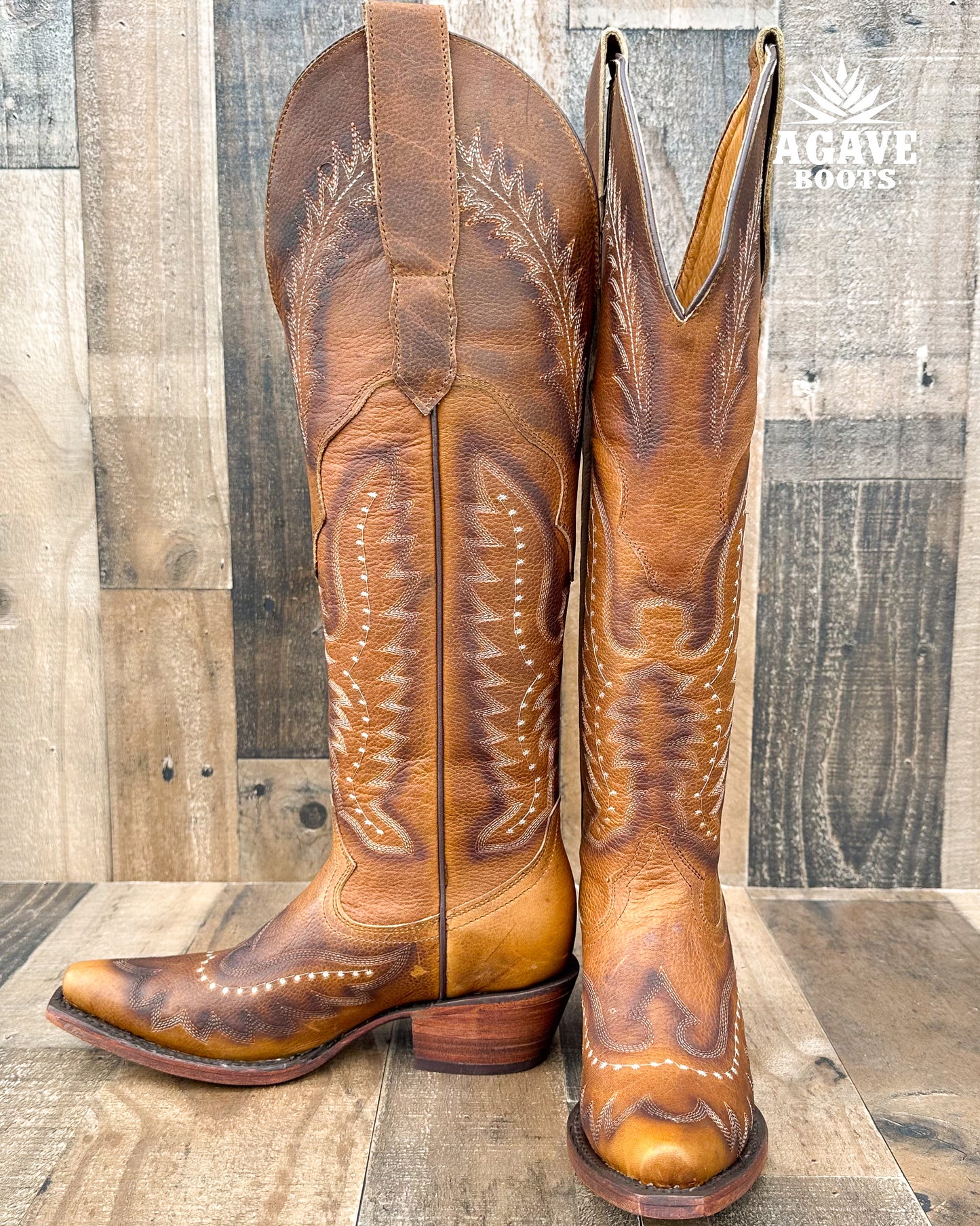 "ALICE" | WOMEN TALL COWBOY BOOTS