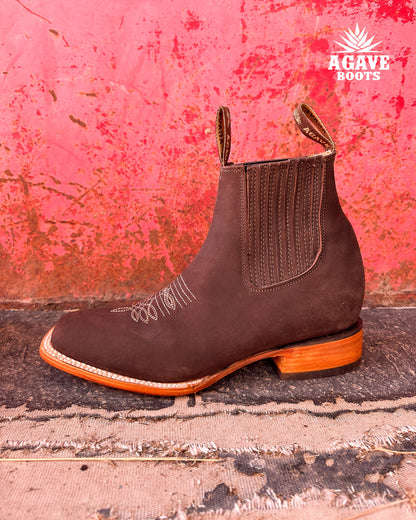 Ankle Boot Nubuck Brown
