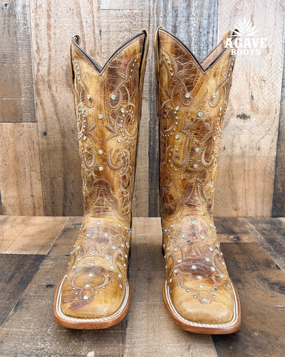 Cowboy Boot Ingrid Honey