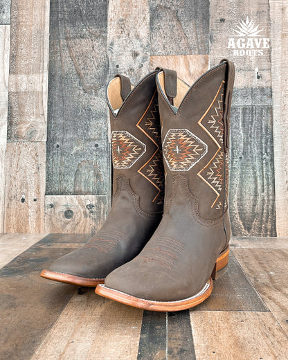 Cowboy Boot Aztec Brown