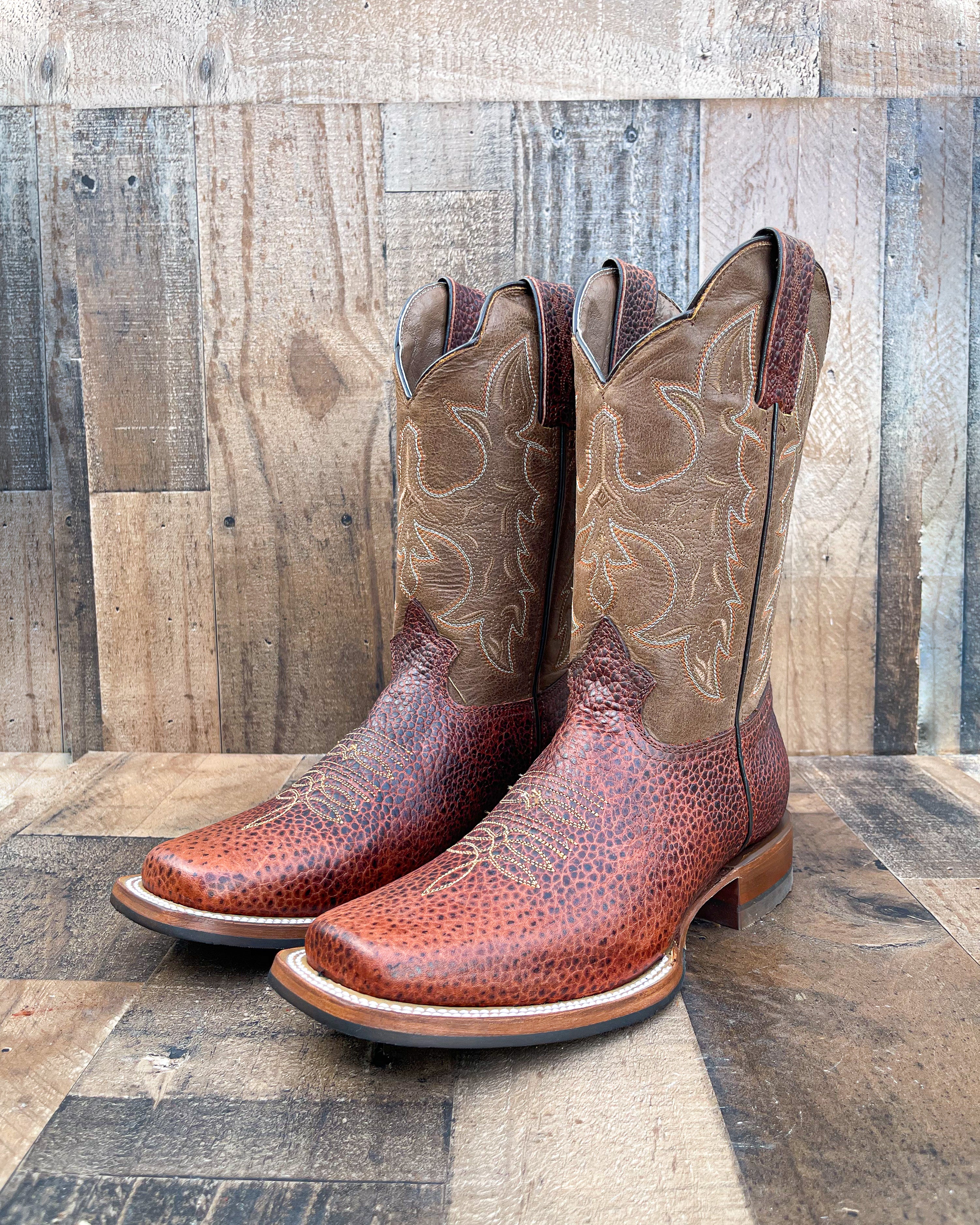 Cognac color hot sale cowboy boots