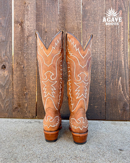 Cowboy Boot Tall Light Brown