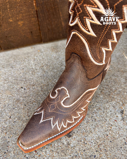 Cowboy Boot Tall Brown