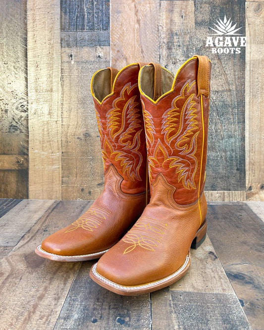 BRANDY | MEN SQUARE TOE WESTERN COWBOY BOOTS