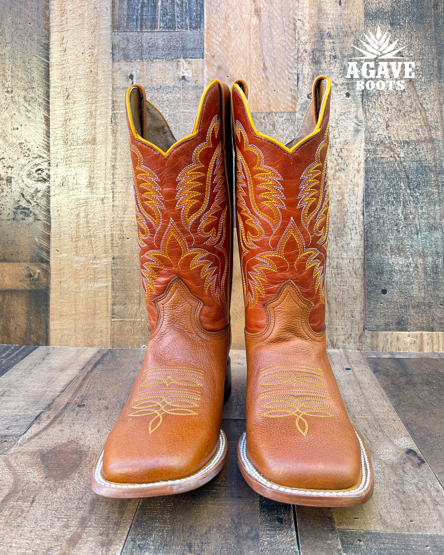 BRANDY | MEN SQUARE TOE WESTERN COWBOY BOOTS