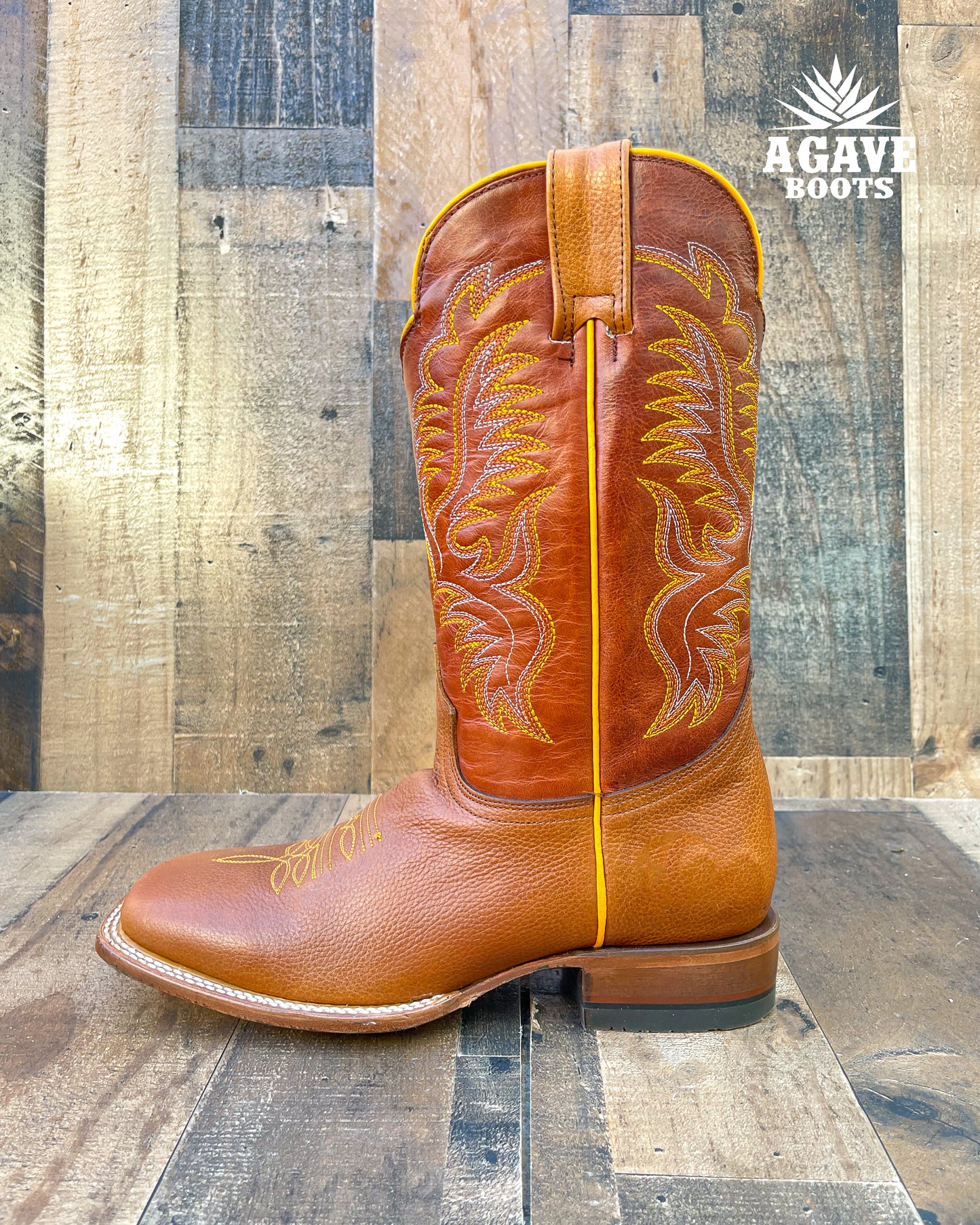 BRANDY | MEN SQUARE TOE WESTERN COWBOY BOOTS