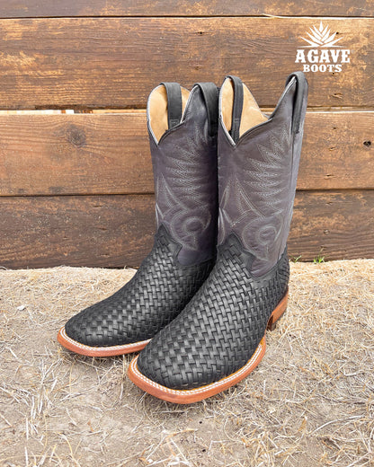 Cowboy Boot Basket Weave Petatillo