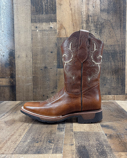 Cowboy Boot Dartanian Cognac Rubber Sole