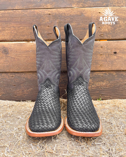 Cowboy Boot Basket Weave Petatillo