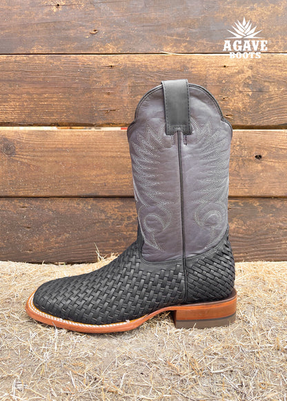 Cowboy Boot Basket Weave Petatillo