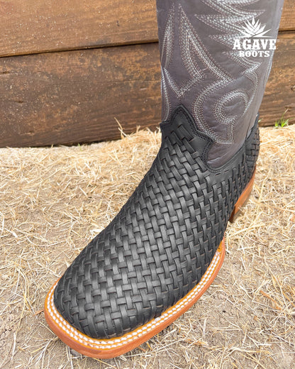Cowboy Boot Basket Weave Petatillo