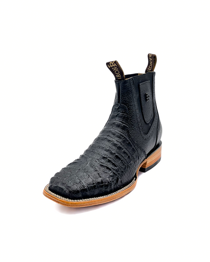 Ankle Boot Caiman Black