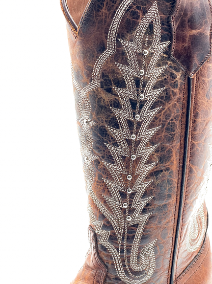 Cowboy Boot Norma Brown Leather