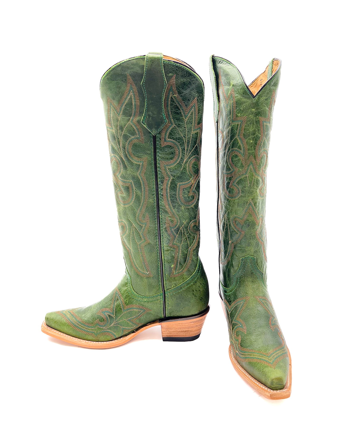 Cowboy Boot Esmeralda Green