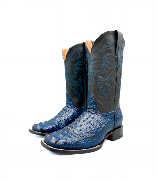 Cowboy Boot Blue Nile Caiman
