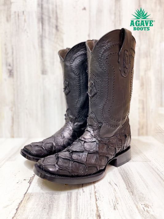 BASS BLACK MATTE AGAVE SPECIAL EDITION | MEN EXOTIC BOOTS