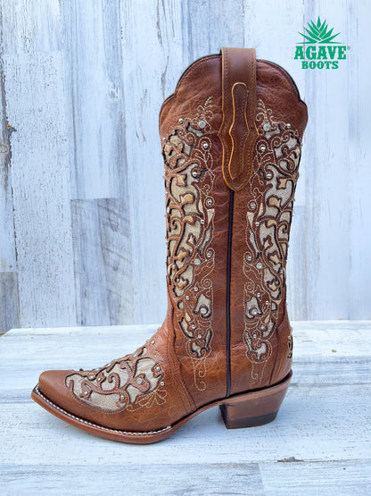 Cowboy Boot Clarissa Brown
