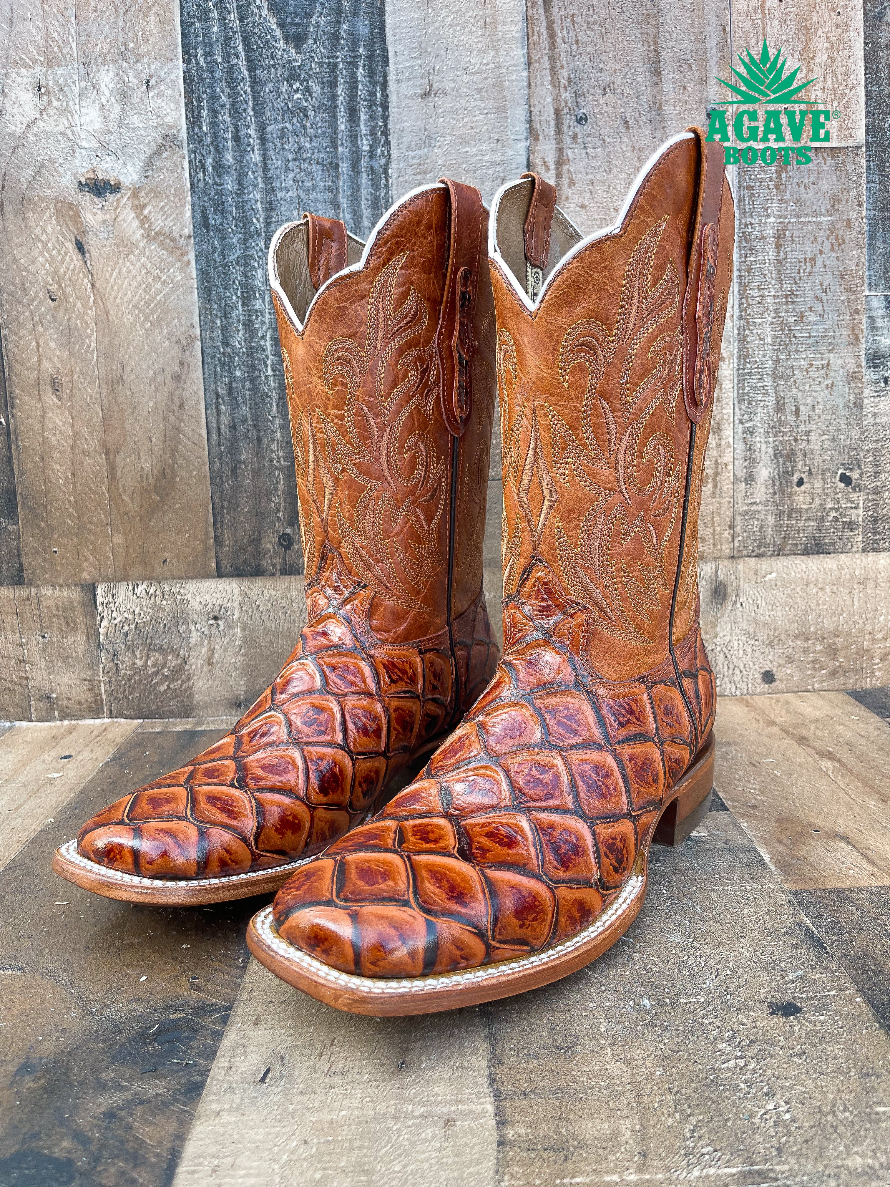 Men s Square Toe Western Cowboy Boots