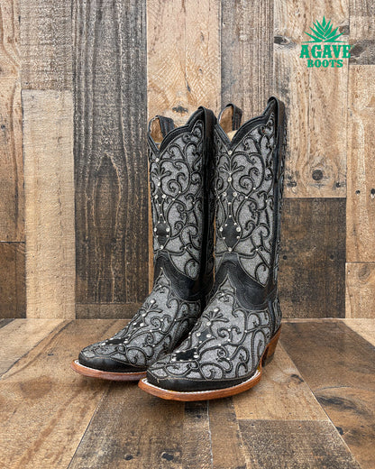 Cowboy Boot Kendra Black