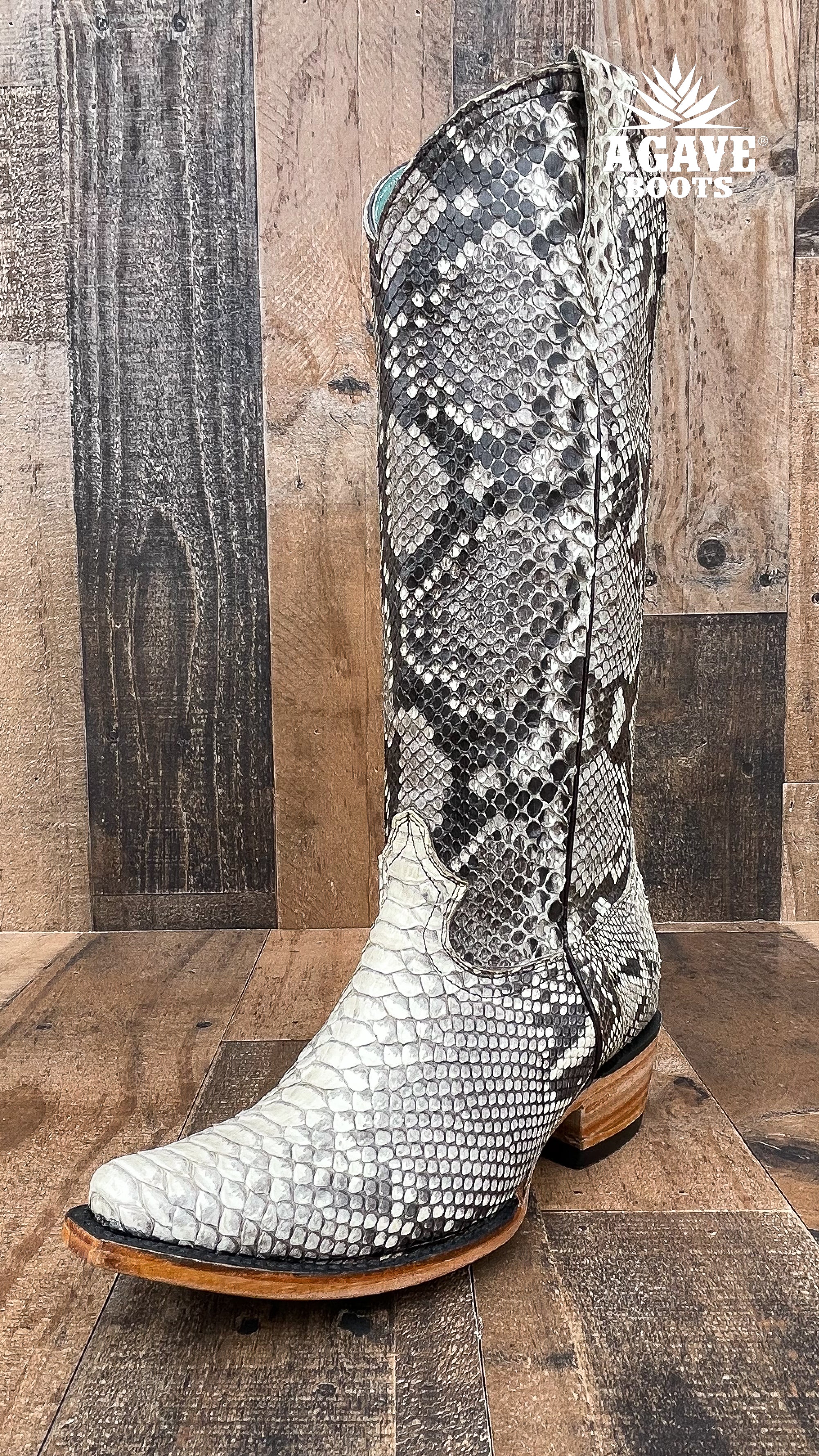 Tall python cheap boots