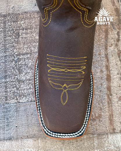 Cowboy Boot Sunflower Brown